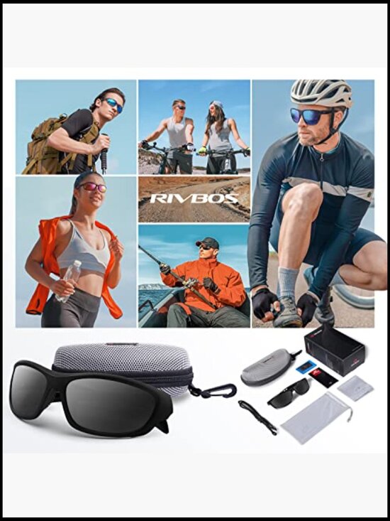 Polarized Sunglasses UV400 Protection TR90 Frame Outdoor Activities